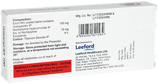 Gabanyl Nt 100/10 Mg Tablet 10